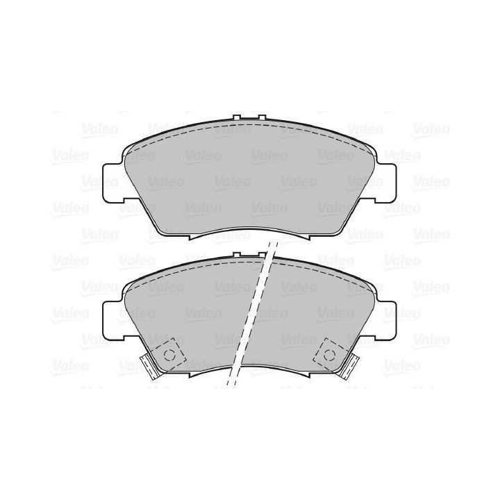 Ön Disk Balatası Honda Civic VI Modelleri İçin (2001-) - VALEO 670494