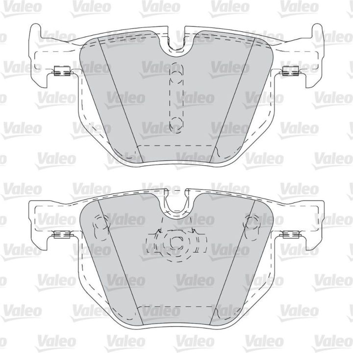 BMW E60 E61 E63 E64 İçin Arka Disk Balatası (2003-2010) - VALEO 670754