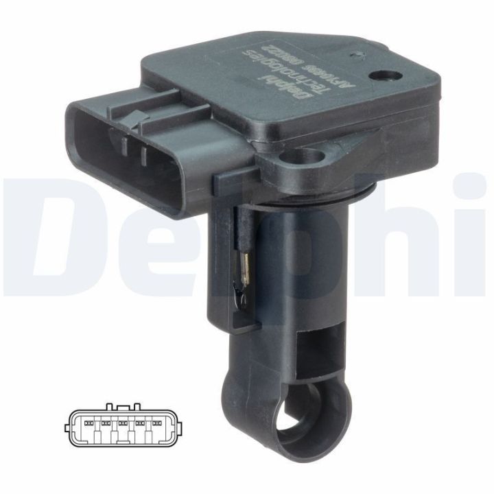 Maf Sensörü Toyota Auris, Corolla, Hiace IV, Land Cruiser, Prado, Yaris 1.4, 2.5, 3.0 (2002-2013) - DELPHİ AF10496-12B1