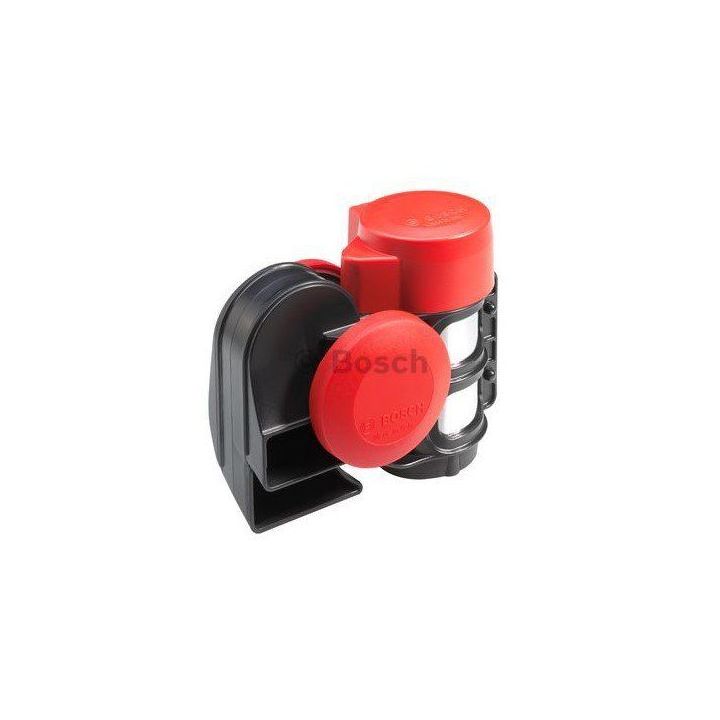 Ferrari Tipi Kompresörlü Çift Tonlu Röleli Korna 12V 240W - BOSCH 0986320400