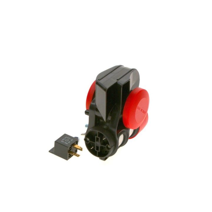 Ferrari Tipi Kompresörlü Çift Tonlu Röleli Korna 12V 240W - BOSCH 0986320400