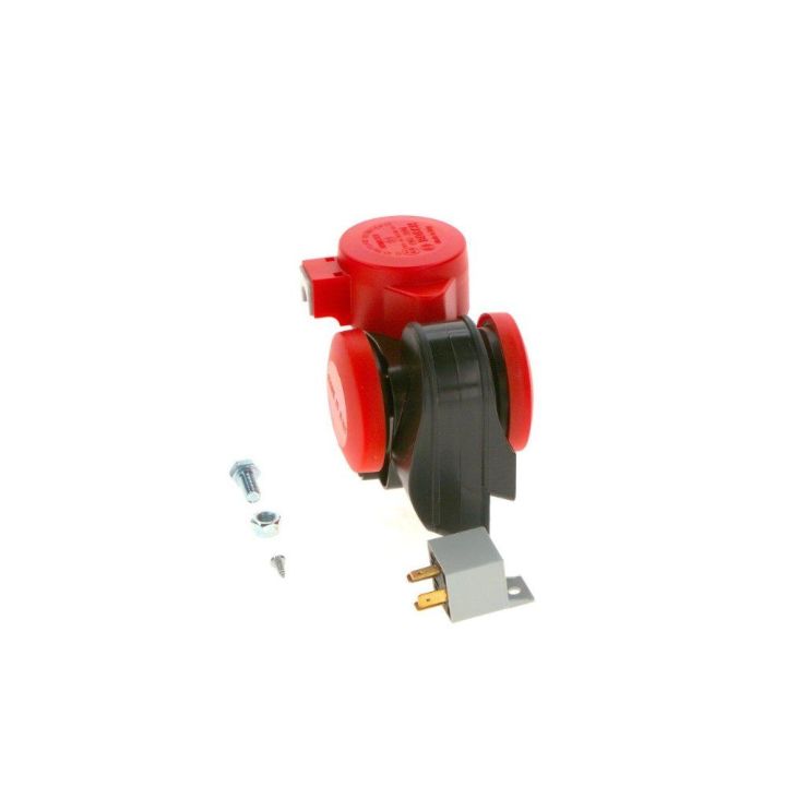Ferrari Tipi Kompresörlü Çift Tonlu Röleli Korna 24V 520-660 HZ 115DB  - BOSCH 0986320401