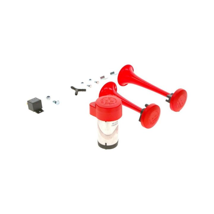 Havalı Korna İki Tonlu 12V 240W 217mm - BOSCH 0328003024