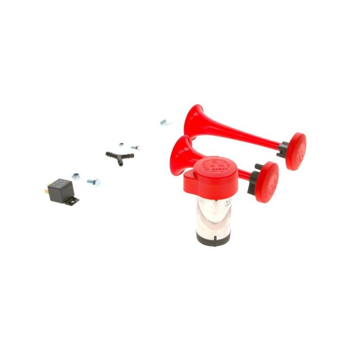 Havalı Korna İki Tonlu 12V 240W 217mm - BOSCH 0328003024