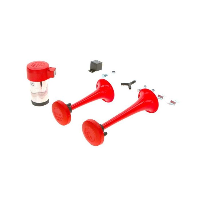 Havalı Korna İki Tonlu 12V 240W 217mm - BOSCH 0328003024
