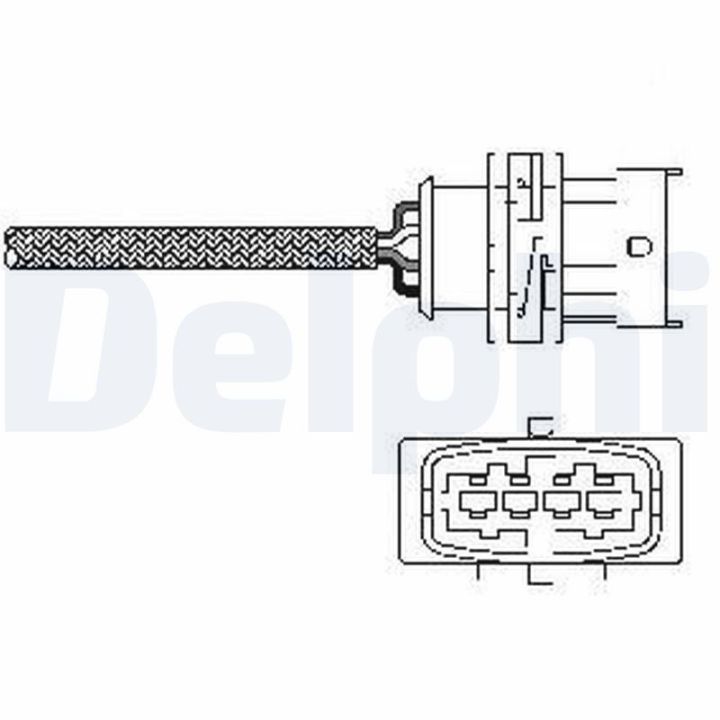 Oksijen Sensörü Z16XEP - Opel Astra H, Vectra C - DELPHİ ES10789-12B1