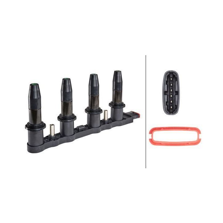 Ateşleme Bobini Opel Astra H G Corsa D Vectra C Zafira B (Kalın) - Hella 5DA193175-331