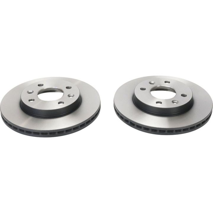 Takım Ön Havalı Fren Diski Küçük Tip 238mm R21 Clio Kangoo Megane İçin (1983-) - TRW DF1016