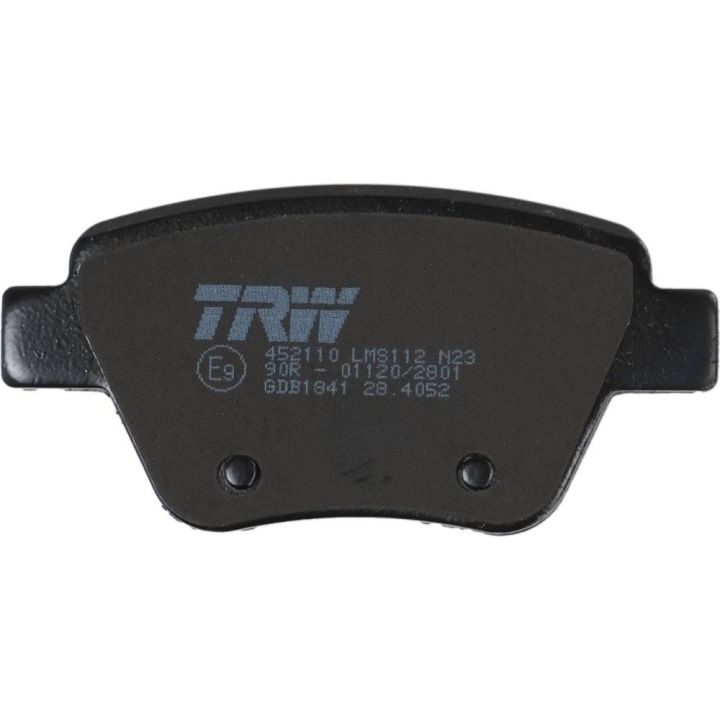 TRW GDB1841 Arka Fren Balatası - Golf VI, Leon, Superb (WVA 24563)