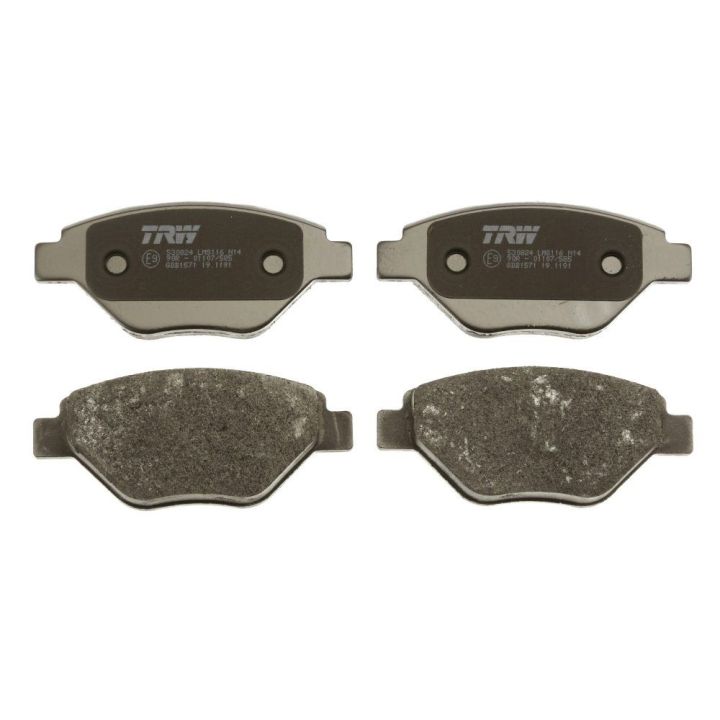 TRW Disk Balata Ön Renault: Ne II (bm0/1_, Cm0/1_)ne II Saloon (lm0/1_) 2005-2014