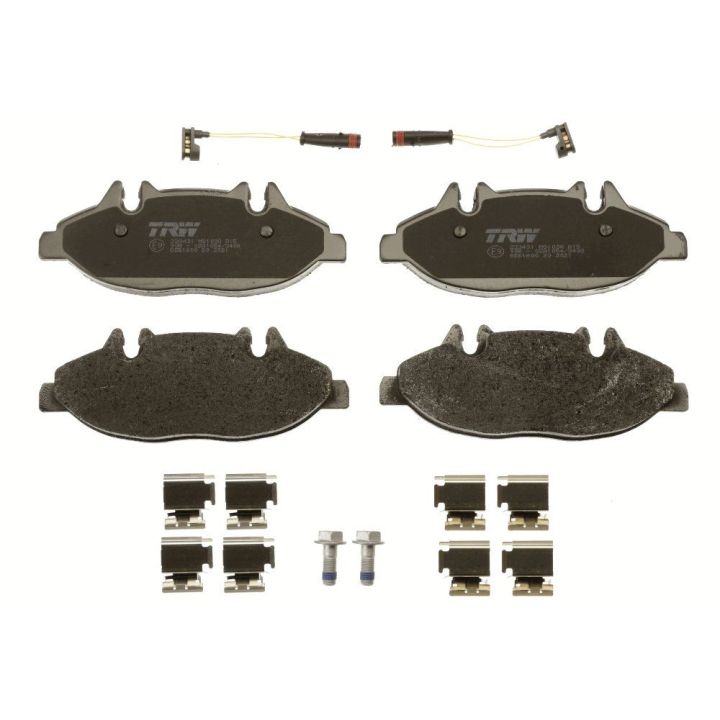 Disk Ön Balata Mercedes-Benz Viano Vito Mixto Box Bus (W639) İçin (2003-2018) - TRW GDB1600