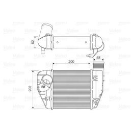 Turbo Radyatörü Audi 1.6 Motorlar İçin - VALEO 818326