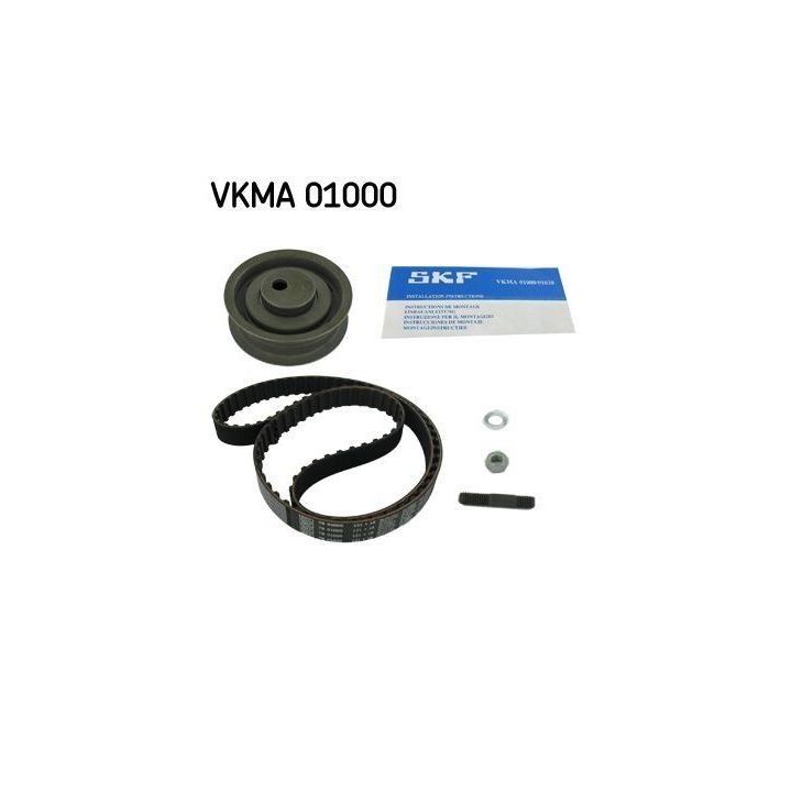 Triger Kayış Seti (121 Diş) Audi 80, Seat Cordoba Ibiza, VW Caddy Golf Jetta Polo (1996-2000) - SKF VKMA01000