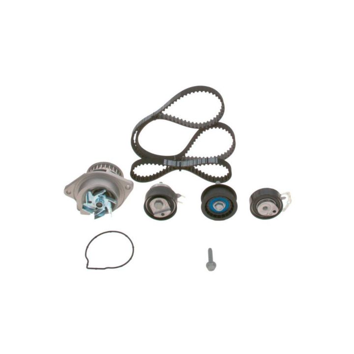 Triger Seti Devirdaimli 3 Rulmanlı Çift Kayış Audi Seat Skoda VW BCB Motor İçin - BOSCH 1987946907