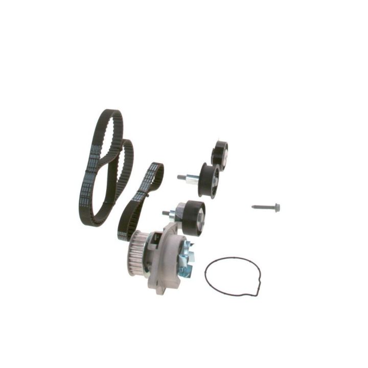 Triger Seti Devirdaimli 3 Rulmanlı Çift Kayış Audi Seat Skoda VW BCB Motor İçin - BOSCH 1987946907