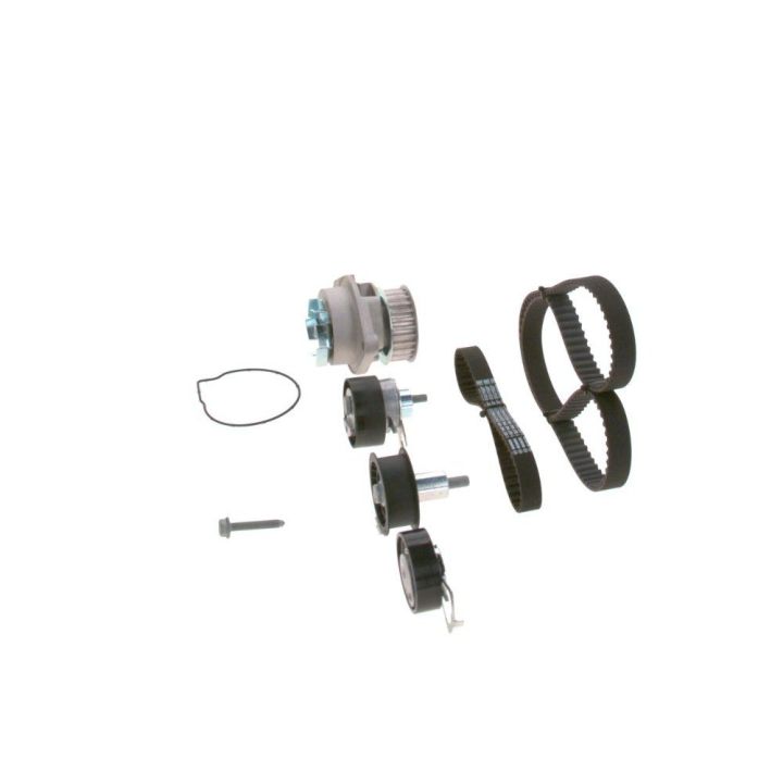 Triger Seti Devirdaimli 3 Rulmanlı Çift Kayış Audi Seat Skoda VW BCB Motor İçin - BOSCH 1987946907