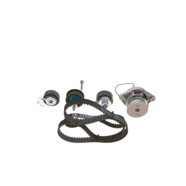 Triger Seti Devirdaimli 3 Rulmanlı Çift Kayış Audi Seat Skoda VW BCB Motor İçin - BOSCH 1987946907