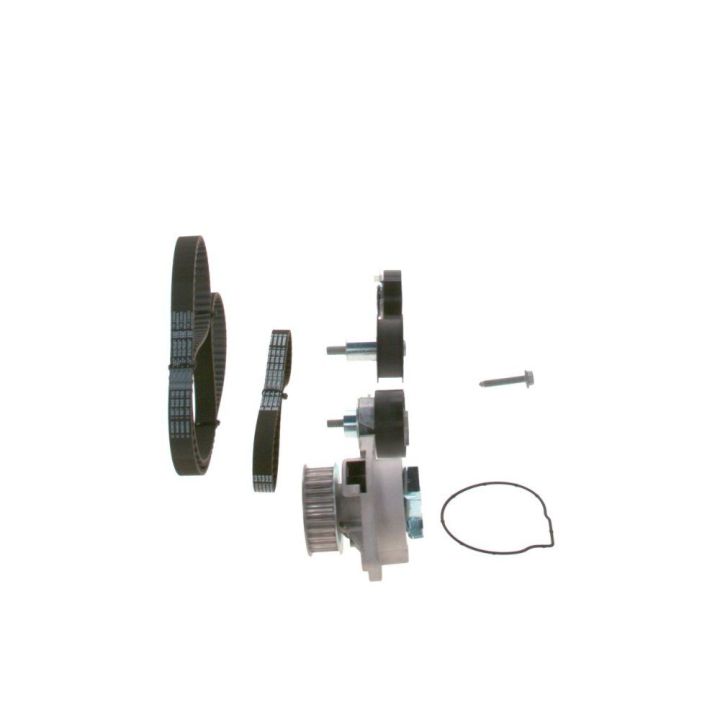 Triger Seti Devirdaimli 3 Rulmanlı Çift Kayış Audi Seat Skoda VW BCB Motor İçin - BOSCH 1987946907