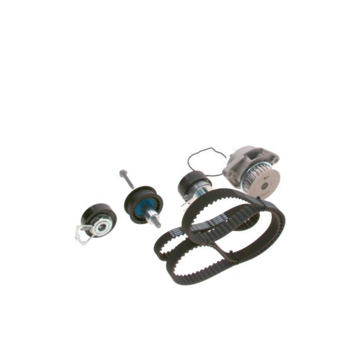 Triger Seti Devirdaimli 3 Rulmanlı Çift Kayış Audi Seat Skoda VW BCB Motor İçin - BOSCH 1987946907