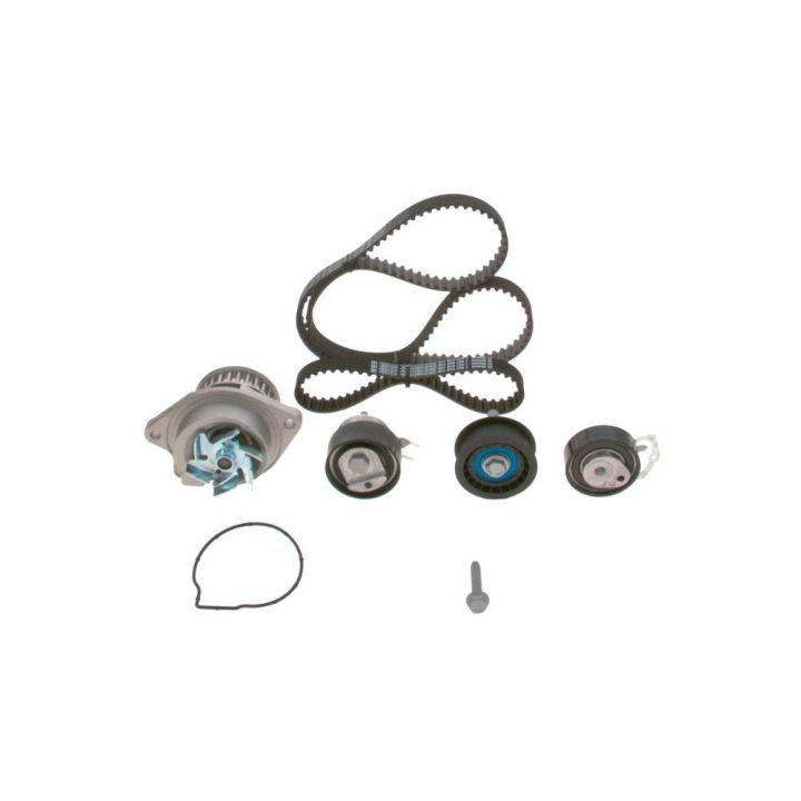 Triger Seti Devirdaimli 3 Rulmanlı Çift Kayış Audi Seat Skoda VW BCB Motor İçin - BOSCH 1987946907