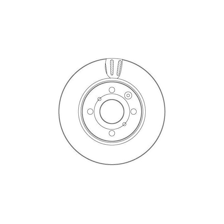 TRW Fren Disk Ön I Byd F0 - Citroen: C1 (pm, Pn), C1 II (pa, Ps) - Geely Gc2 - Gleagle: Panda - Peugeot: 107 (pm, pn)  2009-2015