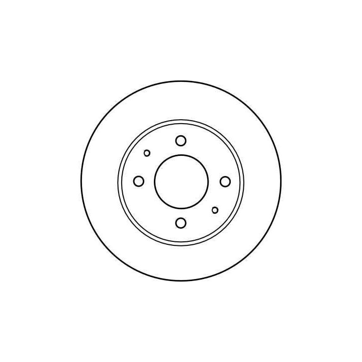 TRW Fren Disk Ön I Hyundai: Coupe (rd), Lantra II (j-2), Lantra II Estate (j-2), Sonata IV (ef) 2000-2012