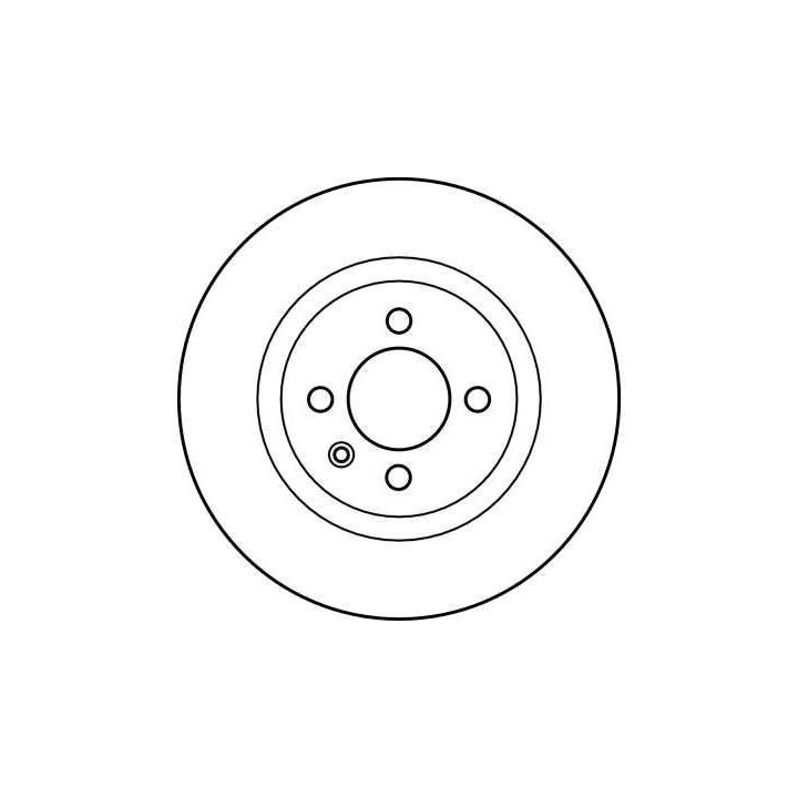 TRW Fren Disk Ön I Seat Cordoba (6k1,6k2, 6k5), Ibiza II (6k1), Toledo I (1L), VW Golf II (19E,1G1), PASSAT (3A2, 35I) 1992-2000