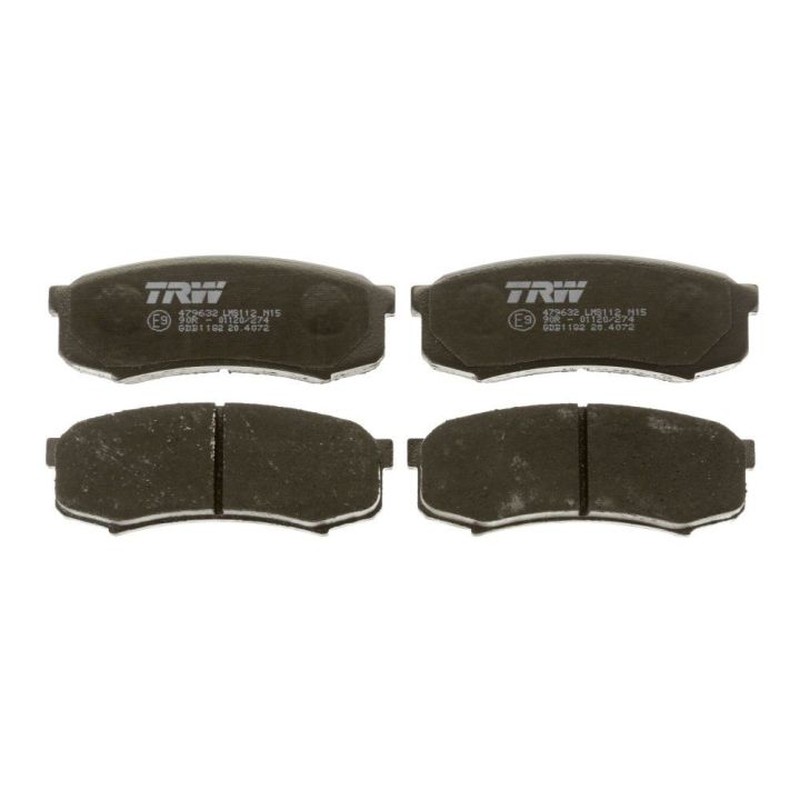 TRW Arka Disk Balata Baw: Luba, Yusheng 007 / Bw 007 Faw (jilin): Jiabao Av6 Bus Lexus: Gx (urj15), gx(j12), rx(mcu15)