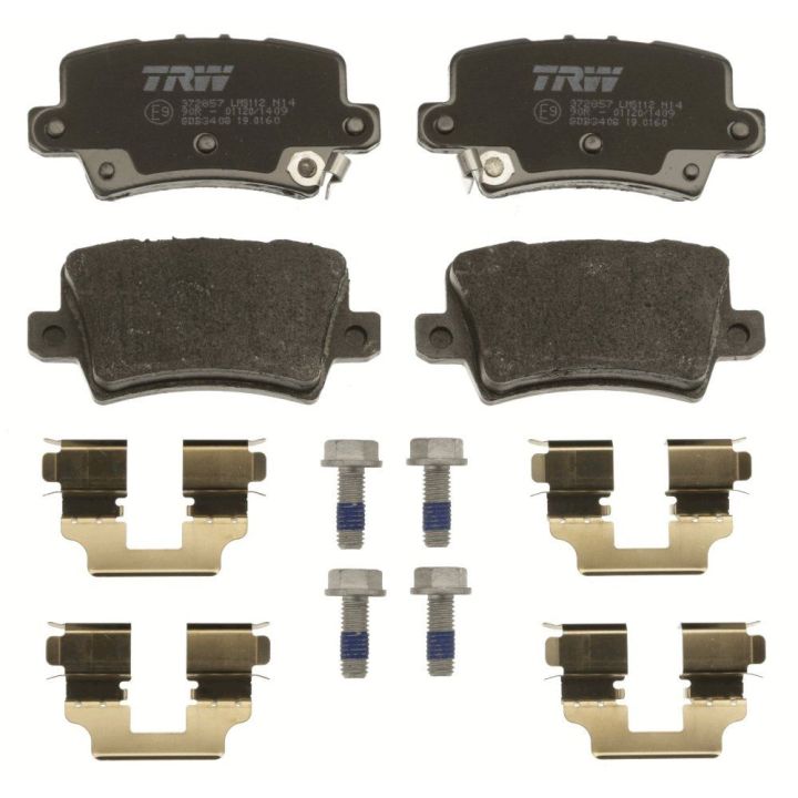 TRW Disk Balata Arka Honda: Civic IX (fk), Civic VIII Hatchback (fn, Fk) 2007-2013