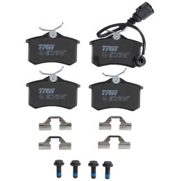 TRW Disk Balata Arka Seat Ibiza III (6l1) - Skoda Fabia I (6y2), Fabia I Combi (6y5), Fabia I Saloon (6y3) - VW: Polo 9N, 00-06