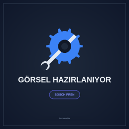 Aşınma Dedektörü BMW 5-Serisi 6-Serisi 7-Serisi 8-Serisi Çeşitli Motor Tipleri İçin - BOSCH 1987473613