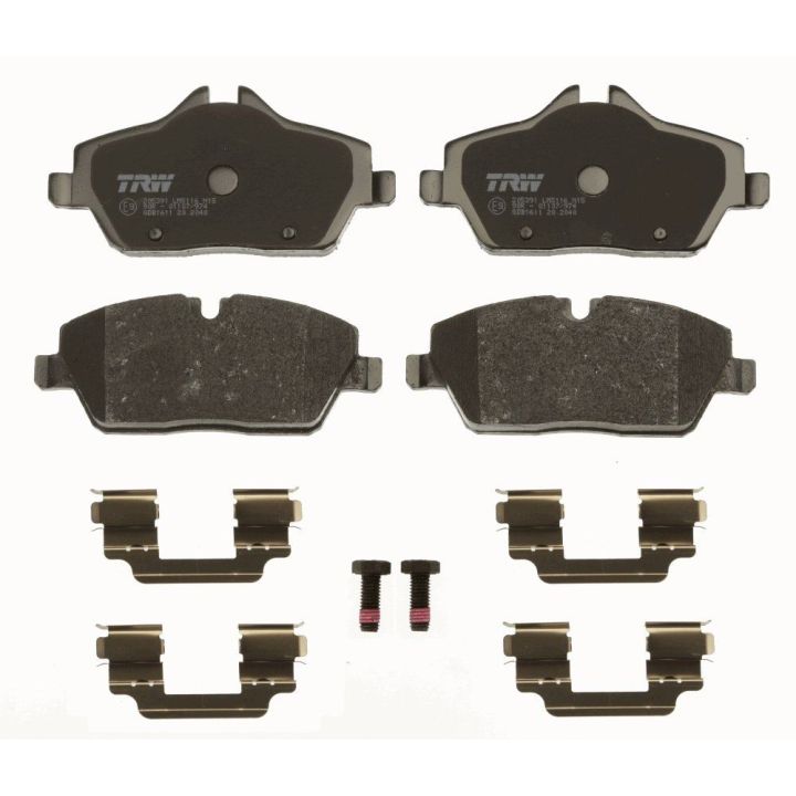 Ön Disk Balata BMW 1 Serisi E81 E82 E87 E88 Mini R50 R53 R55 R56 R57 İçin (2011-2012) - TRW GDB1611
