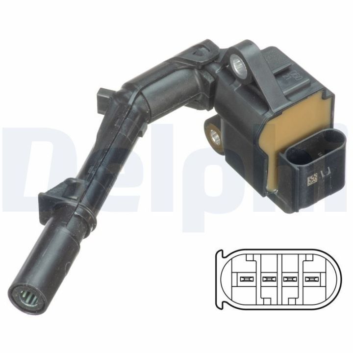 Ateşleme Bobini Mercedes A220 A250 A45 B200 B220 B250 C160 C180 C200 İçin (2012-) - DELPHİ GN10690-12B1