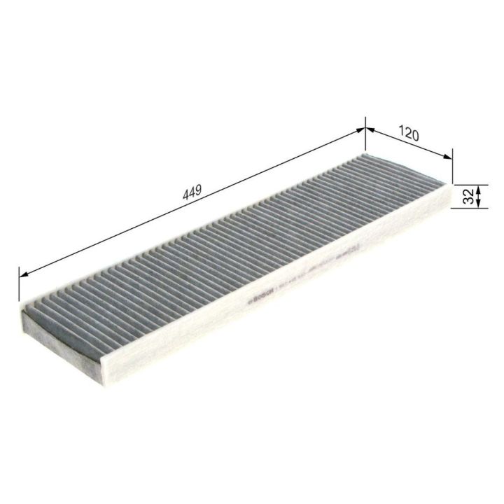 Aktif Karbonlu Polen Filtresi Mini - BOSCH 1987435537