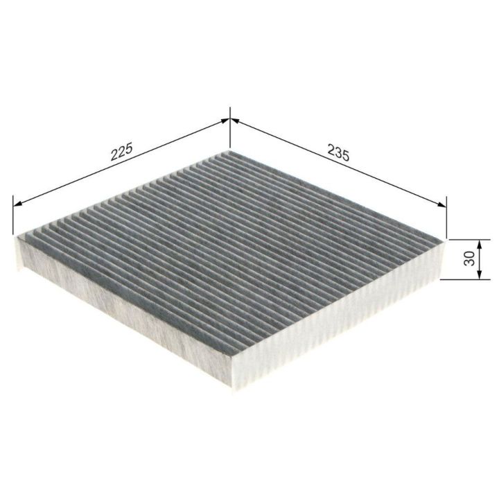 Aktif Karbonlu Kabin Filtresi Honda Step WGN İçin - BOSCH 1987435518