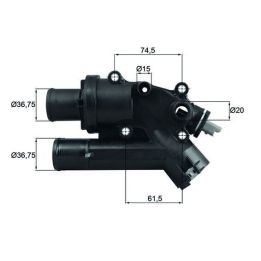 83 Derece Termostat Land Rover Discovery Sport Freelander II Range Rover Evoque Jaguar XF I İçin - MAHLE TH4683