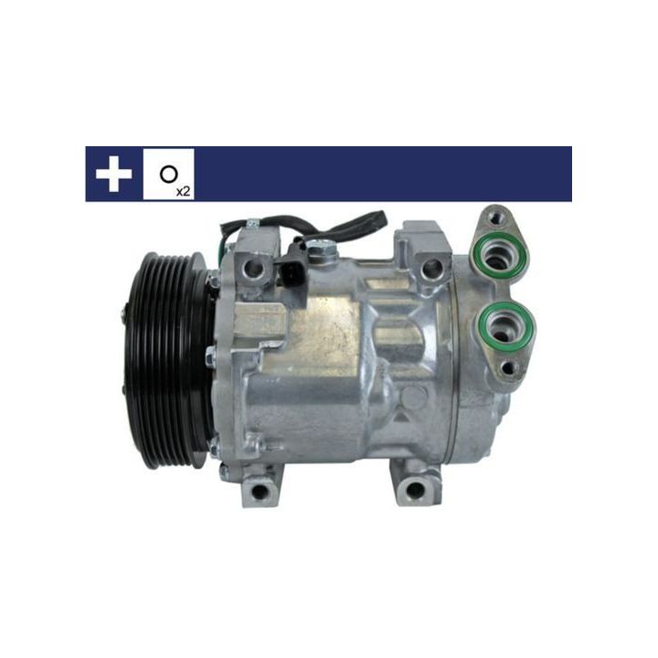 Klima Kompresörü Ford Focus CMAX Volvo C30 S40 V50 1.6 TDCİ D5 İçin (2000-) (120mm) - MAHLE ACP54000S