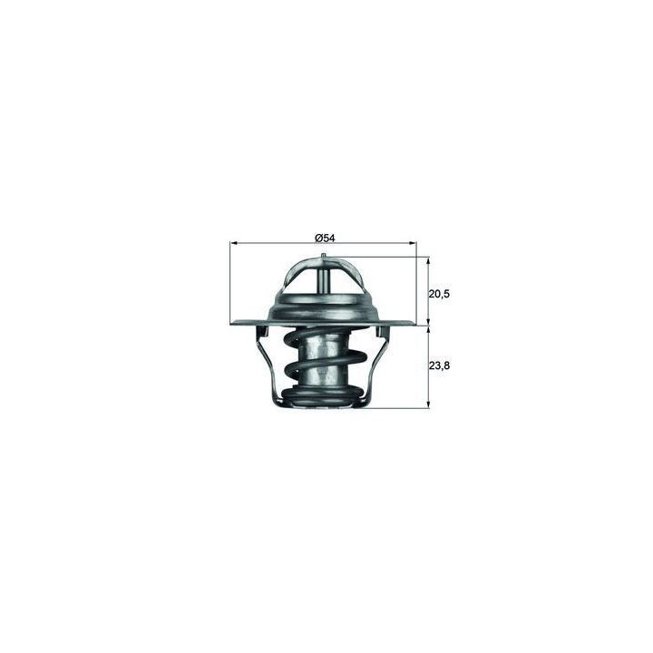 Termostat (87C) Bora Caddy Golf Passat Polo A3 A4 Octavia Fabia İçin - MAHLE TX1487D