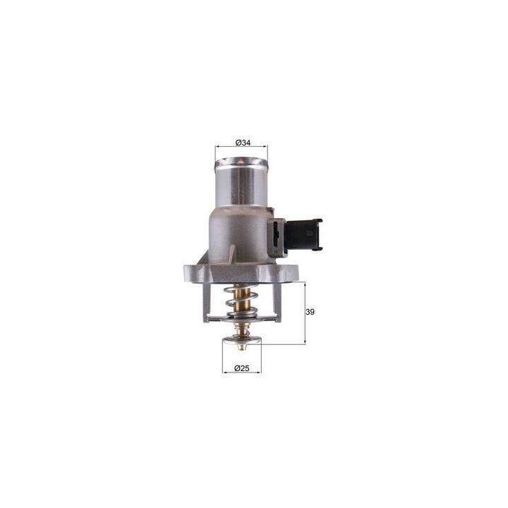 Termostat 105 °C Opel Astra G H Meriva Vectra C Zafira 1.6 (2000-) - MAHLE TM55105
