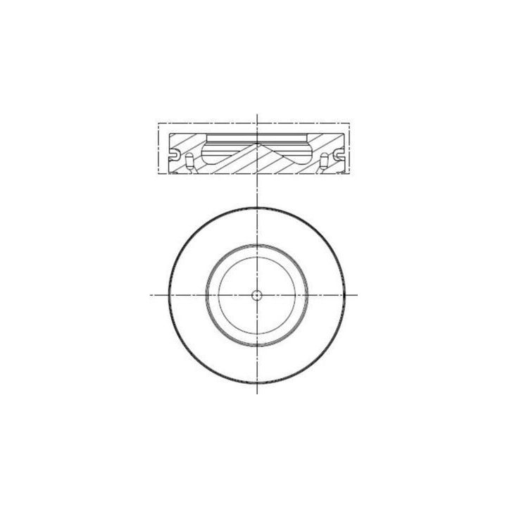 Piston Segman 84.5mm 184PS BMW N47 N F10 F20 F30 E90 E60 E92 F22 F80 F32 F34 F36 E83 E84 F25 F15 - MAHLE 081PI00113002
