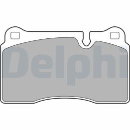 Ön Fren Balatası (132MM) Range Rover III İçin (2006-2012) - DELPHİ LP2009