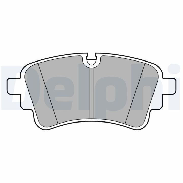 Arka Fren Balatası WVA 26265-26266 Audi A4 A5 A6 A7 Q5 İçin (2016-) - DELPHİ LP3670